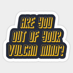 Vulcan Mind v2 Sticker